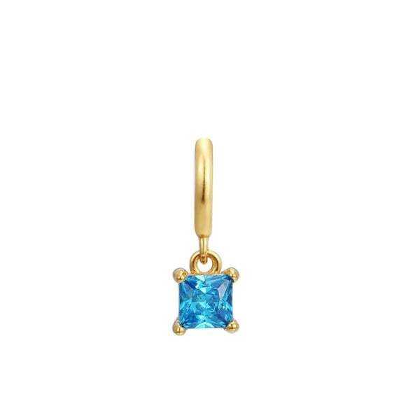 Gold Trip March Birthstone Necklace