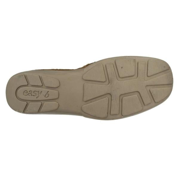 DB Shoes Ladies Easy B Wide Fitting Slip On Loafers Cork