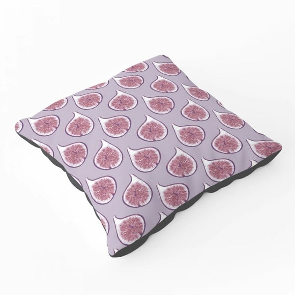 Warren Reed Modern Fig Pattern Floor Cushion