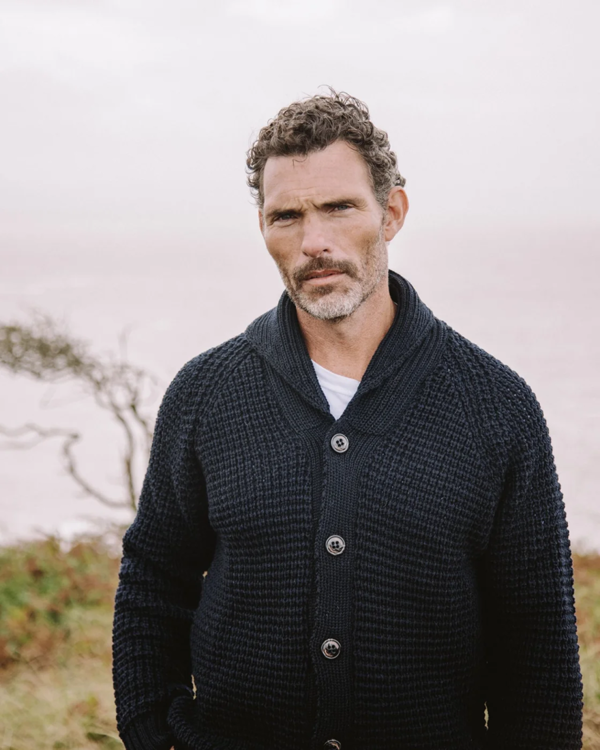 Peregrine  Waffle Shawl Cardigan