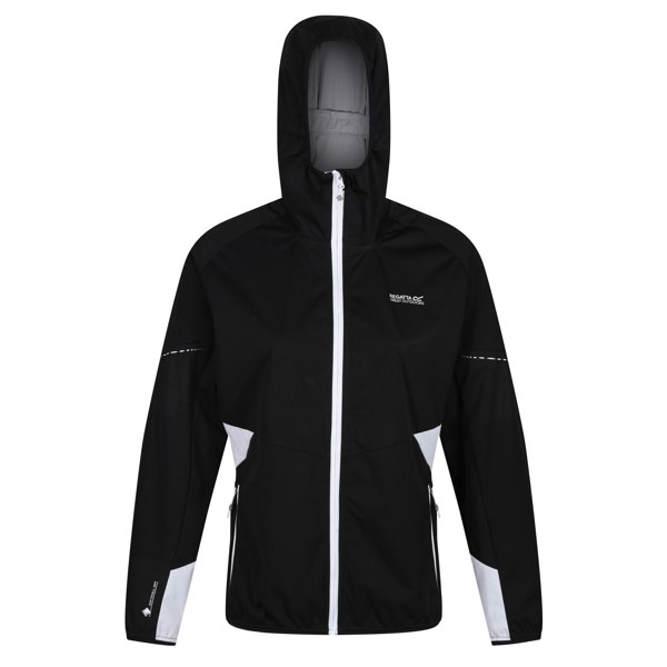 Regatta Womens/Ladies Tarvos V Lightweight Soft Shell Jacket - Black