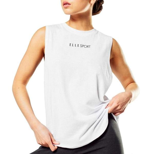 Elle Womens/Ladies Signature Vest Top - White