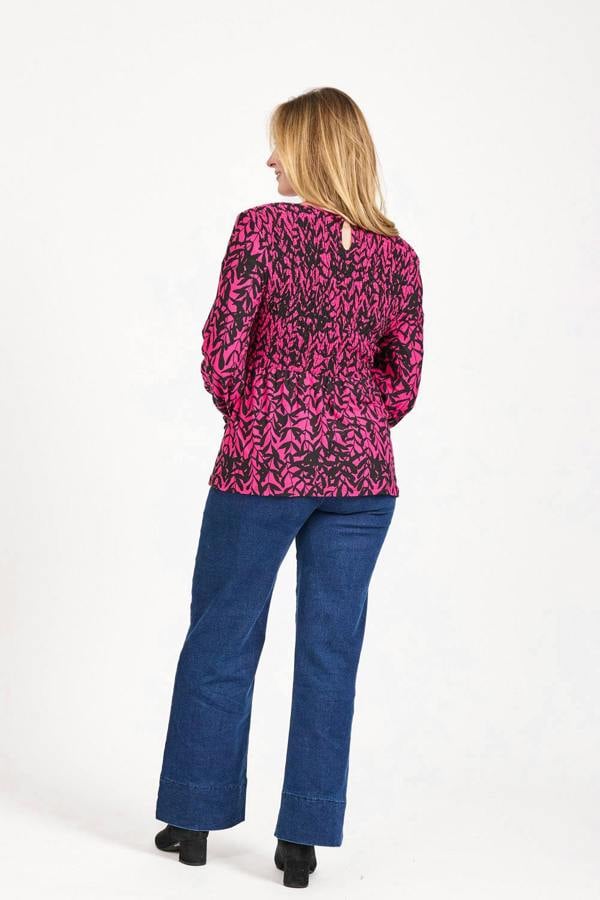 Mudflower Leaf Print Soft Touch Tunic