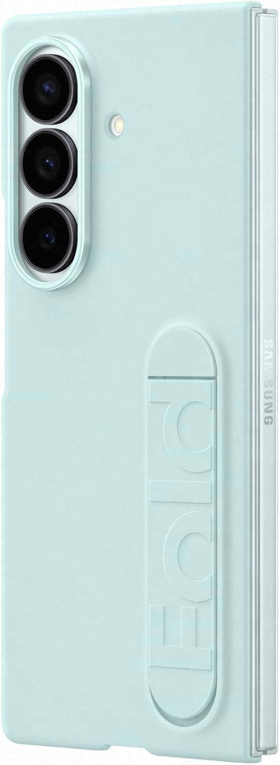 Samsung Galaxy Z Fold 7 8.0" Silicone Grip Case with Stand Mint - EF-MF966CMEGWW