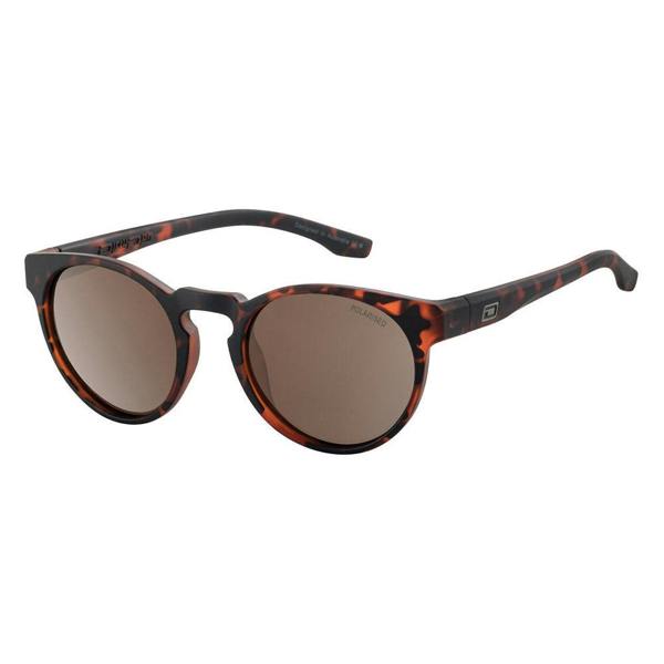 Dirty Dog FLASH - Satin Dark Tortoise with Polarized Brown Lens