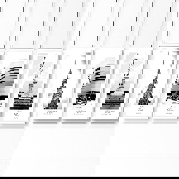 Black and white prints | set of 3 Manhattan wall art