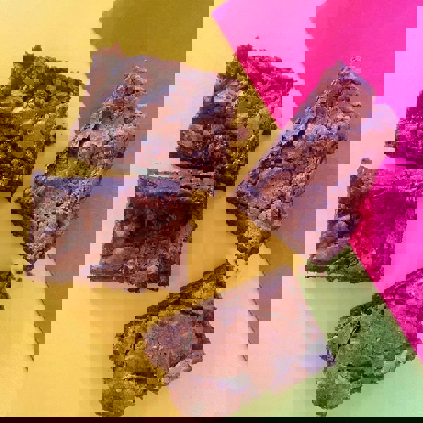 CHOC ON CHOC Salted Caramel Brownies