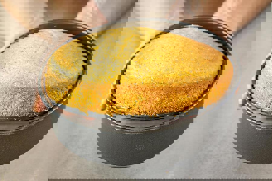 MasterClass Non-Stick Loose Base Sandwich Pans, Set of 2 Round Carbon Steel Baking Cake Tins, 18cm