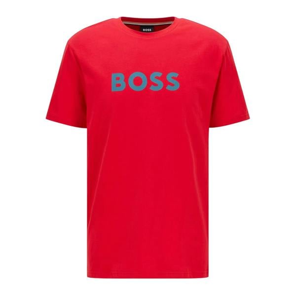Boss Mens Hbw Logo T-Shirt - Bright Red - 
