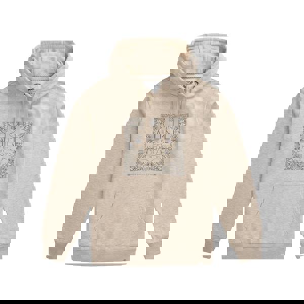 Animal Womens/Ladies Maya Graphic Print Organic Hoodie - Light Beige - 