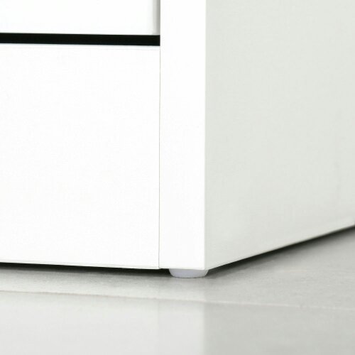 Wyld Haus Sozita Wooden White 4 Flip Drawer Shoe Cabinet With Adjustable Shelves For Entryway