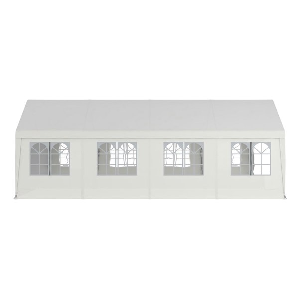 4*6m/4*8m Garden Party Tent with Removable Sidewalls and Doors Living and Home