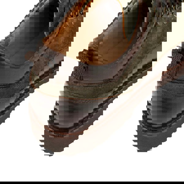 Embassy London Dartmoor - Green - Men's Leather & Suede Hiking Shoe