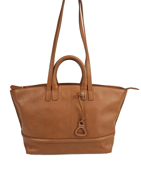 SADDLER Victoria Oversize East West Tote Bag for Women - handmade by Saddler