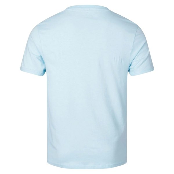 Moschino Taped Hem Logo Light Blue T-Shirt XXL