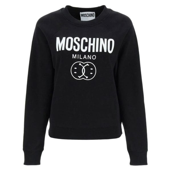MOSCHINO 222EA17045528 2555 BLACK JUMPER FEMALE XXS