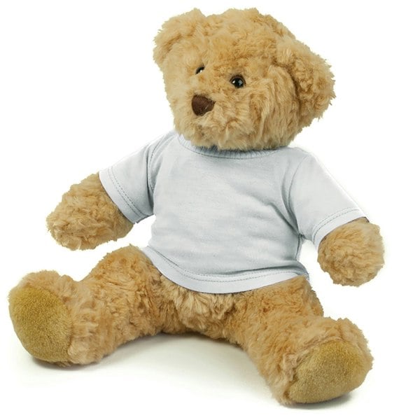 Mumbles Teddy Bear T-Shirt Accessory - White