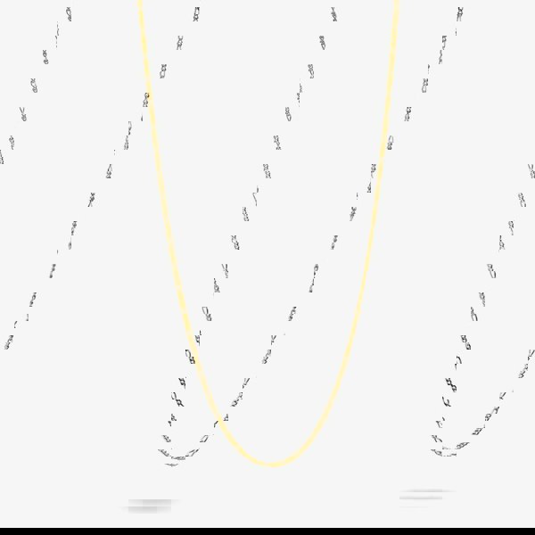 THOMAS SABO Gold Plated Figaro Charm Necklace KE2329-413-39-L45v