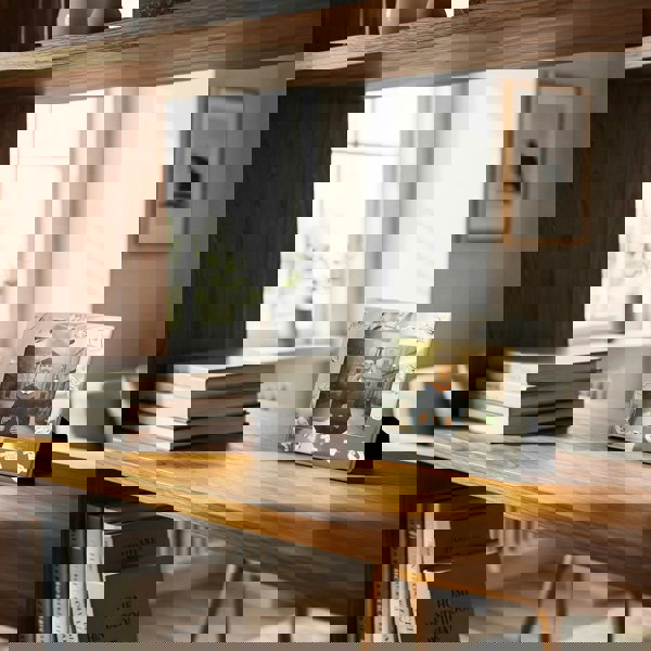 Graduation Metal 4x6 Picture Frame in Nickel Plated with 3D Hat Icons Image 5