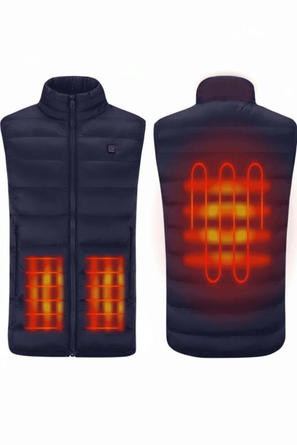 Anniou 3 Heat Zone Navy Heated Vest