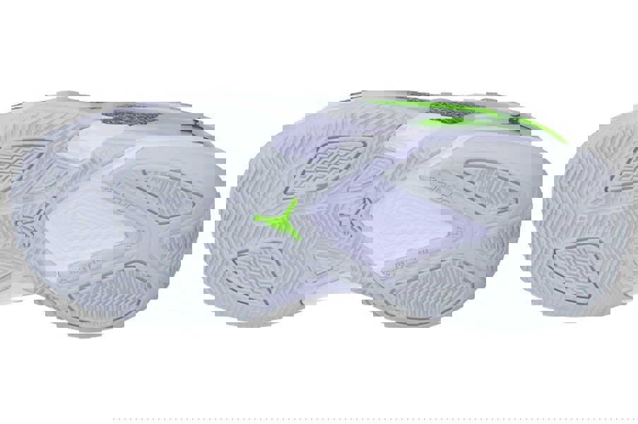 Nike Womens Air Jordan Heir Basketball Trainers Fz2471  103 - Sail Wolf Grey Electric Green 103 - Photo 4