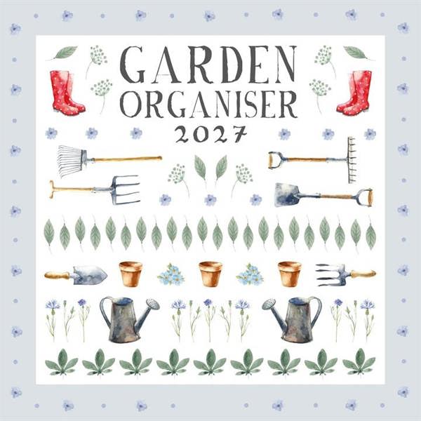 Garden Family Organiser 2027, Family Planners, Month To View, Lifestyle, Gift