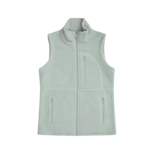 Animal Womens/Ladies Buxton Borg Gilet - Pale Green - 