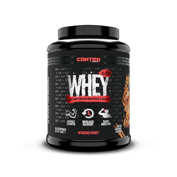 Conteh Sports Whey Elite, Salted Caramel - 1980g