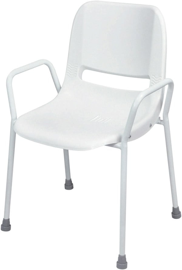 Aidapt Milton Stackable Shower Chair White