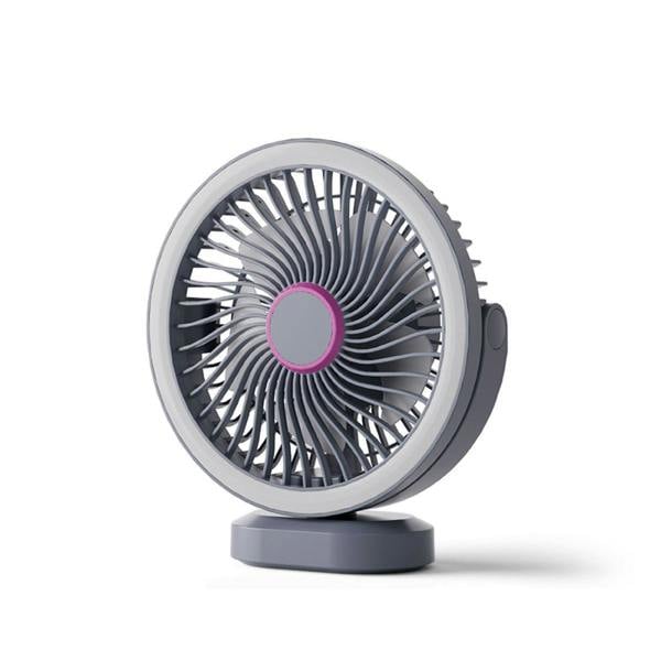 Leaper 2-in-1 Hanging and Standing Fan with Light