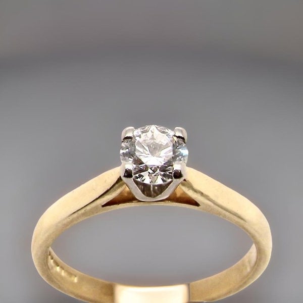 Vintage Tom A half carat solitaire Diamond Ring