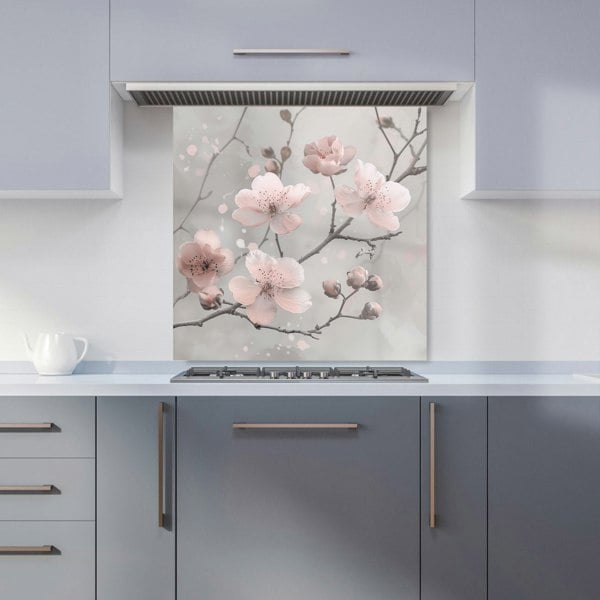 Warren Reed - Designer Delicate Spring Blossom Kitchen Splashback