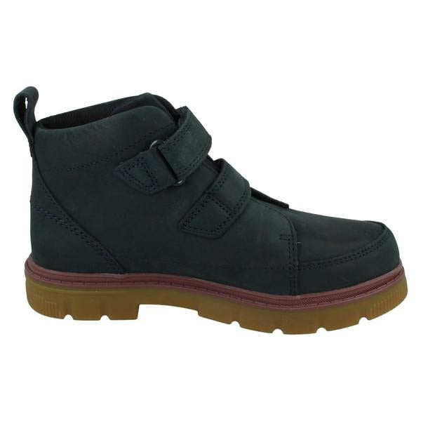 Clarks Boys Clarks Padded Collar Ankle Boots Lorcam Hi O