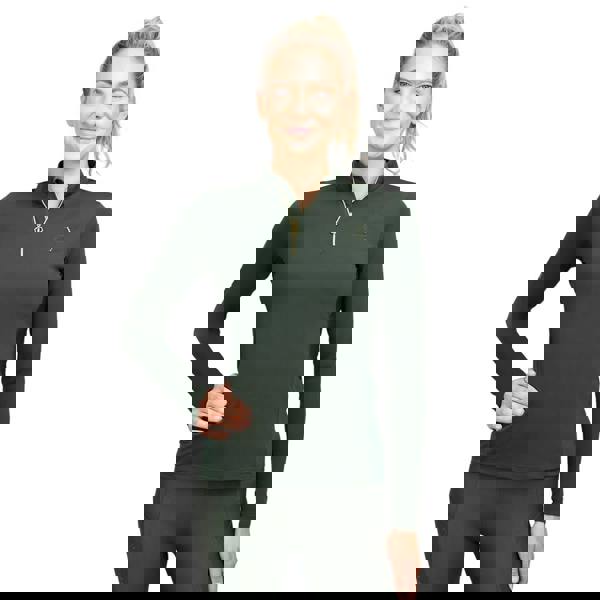 Coldstream Womens/Ladies Ednam Base Layer Top - Fern Green - 