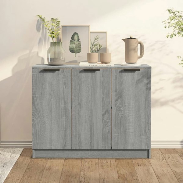 Berkfield Sideboard Grey Sonoma 90.5x30x70 cm Engineered Wood