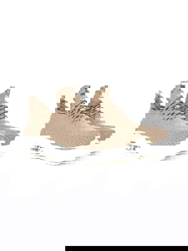 Crosshatch Trevel Trainers Stone