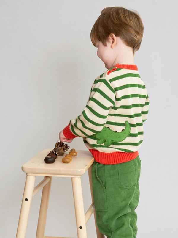 Kite Boys Organic Coach Croc Jumper