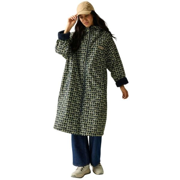 Regatta Womens/Ladies Orla Kiely Eclipse Robe - Navy - 