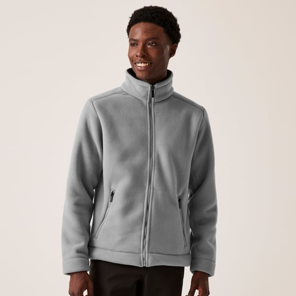 Regatta Mens Garrian II Full Zip Fleece Jacket - Ash