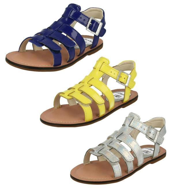 Clarks Girls Clarks Flat Summer Gladiator Sandals Loni Joy