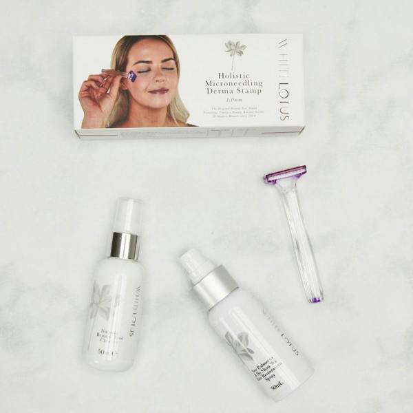 White Lotus Beauty Dermastamp 1.0mm - For Scars and Hair Loss