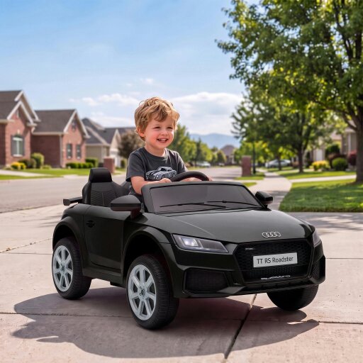 AIYAPLAY 12V Audi TT RS Licensed Electric Car with Remote Control