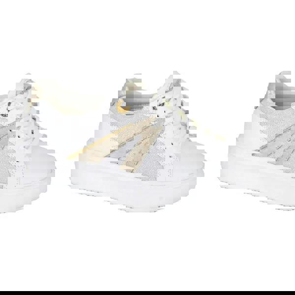 Cipriata Womens/Ladies Aden Trainers - White/Silver - 