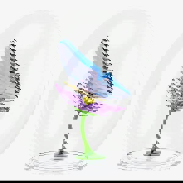 Swarovski Idyllia Glass Ball Butterfly And Flower Figurine 5721543