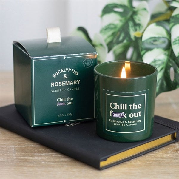 Serano Sweary Chill Out Eucalyptus & Rosemary Candle