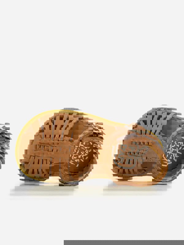 Pom D'Api Girls Leather Poppy Pitti Sandals in Brown