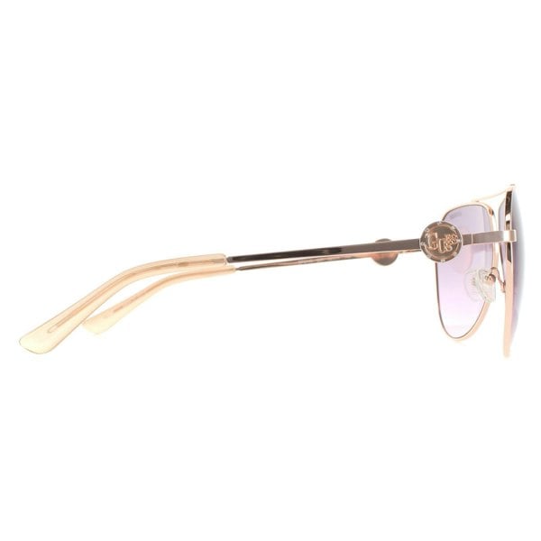 Guess Sunglasses GF6140 28T Shiny Rose Gold Bordeaux Gradient