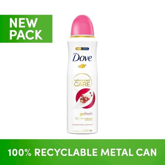 Dove Anti-perspirant Deodorant Go Fresh Pomegranate 72H Protection 200ml