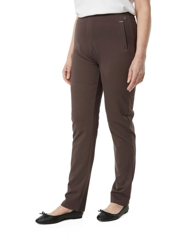 PennyPlain Treggings - Dark Latte