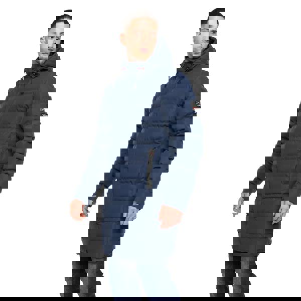 Crosshatch Mens Longkamp Jacket - Navy - 